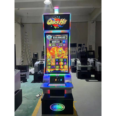 110V/220V 금속 캐비닛 슬롯 머신 43 인치 곡선 게임 터치 모니터