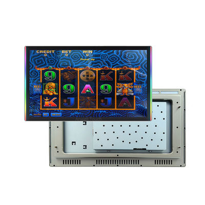 23'' 스크래치 저항 터치 스크린 게임 모니터 아리스토크라테스 헬릭스용 사이드+엣지 LED 베젤