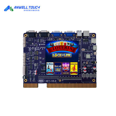 4in1 스킬 게임 PCB 멀티 게임 잠금 링크 로터리 아케이드 기계