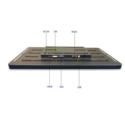 23.8인치 게임기 PCAP 터치 스크린 게임 모니터 사이드 LED 바 블랙 1920x1080 LED 16:9 Ips HD-Mi 300c