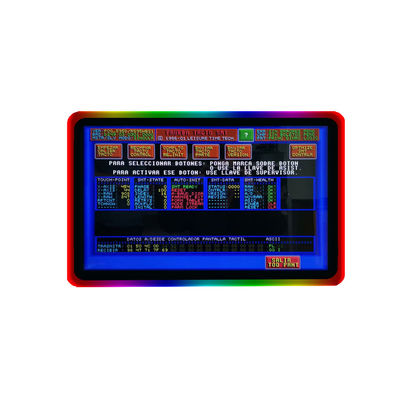 32 인치 용량 터치 화면 모니터 부면 LED 조명 POG WMS FOX 파이어링크 게임