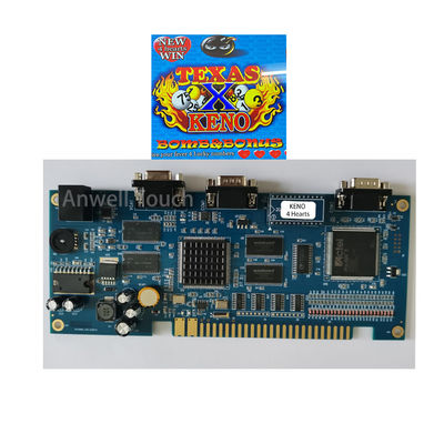 텍사스 케노 4 하츠 PCB 게임보드 0.5kg 판매 아케이드 pcb