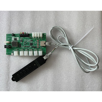 게임 LED 라이트 버튼 컨트롤러 PCB 보드 녹색