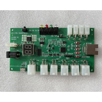 녹색 게임 LED 조명 사용자 지정 컨트롤러 PCB 보드 고성능