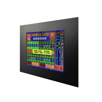 300Nits 밝기 게임 터치 스크린 템퍼드 글래스와 USB 비젤 옵션